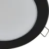 Prios LED-Einbaustrahler Rida, schwarz, 14,5 cm, 12 W, CCT Produktbild-Vorschau 5
