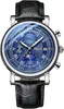 Watch Für Herren,Herrenuhren Leder Leuchtende Chronograph Produktbild-Vorschau 1