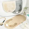 Duschmatte - Beige - 70x39 cm - Rutschfeste Badewannenmatte Produktbild-Vorschau 2