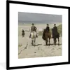 MuchoWow® Gerahmtes Poster Morgendliche Fahrt am Strand Produktbild-Vorschau 1
