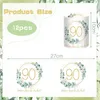 12 Windlicht Tafeldecoratie 90e Verjaardag, Happy Birthday Productafbeelding-voorbeeld 2