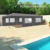 tectake® Pavillon Miramas 9 x 3 m, im Stecksystem Produktbild-Vorschau 7