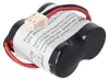 A close-up of a battery pack with a label and wires. Podgląd zdjęcia produktu