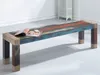 GOA Bank BIG 160x40 - Metallapplikation Produktbild-Vorschau 2
