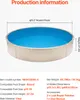 Revêtement de piscine rond VEVOR, diamètre 460x120 cm, Voir les images du produit 7