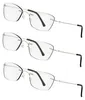 LEXXOO - Rahmenloses 3 Pack Lesebrille in Schwarz-Weiss Produktbild-Vorschau 1
