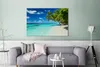 MuchoWow® - Leinwandbilder - Palmen - Strand - Meer - Produktbild-Vorschau 2