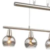 LED Hängeleuchte, Glas rauch, höhenverstellbar, L 60 cm Produktbild-Vorschau 10