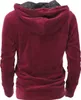 Nicki-Kapuzenpullover, Weicher Hoodie, Boho Samt Sweatshirt Produktbild-Vorschau 3