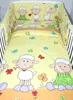 3 teiliges Baby Bettset mit Bettwäsche und Nestchen für Produktbild-Vorschau 2