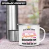 Trendation - Busfahrerin Becher Geschenk Emaille Tasse Produktbild-Vorschau 3