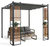 Pergola COSTWAY, dimensioni 2,3 x 2,3 m, con 4 pannelli Anteprima dell’immagine prodotto 1