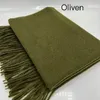 Oversize Damen Winter Schal – 100% Viskose, Olive Grün Produktbild-Vorschau 2