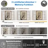 LED Spiegelschrank mit Seiteschrank 90x70 cm, beschlagfrei, Produktbild-Vorschau 5