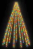 vidaXL Albero di Natale luminoso 500 LED multicolore 500 cm Anteprima dell’immagine prodotto 9