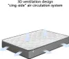 DEWINNER Matelas 160x200 cm Ressorts Ensaches, Matelas à Voir les images du produit 5