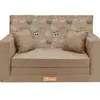Divano pieghevole 3 in 1 Flumi per bambini, beige con Anteprima dell’immagine prodotto 2