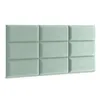 A mint green upholstered headboard panel. Anteprima dell’immagine prodotto