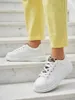 Lalla Bianca: Eleganckie Sneakersy Damskie na Platformie, Podgląd zdjęcia produktu 2