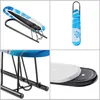 A collage of four images showing different views of a small ironing board. Produktbild-Vorschau