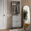 Szafa Vicco Eliza Szary 60 x 92 cm Zestaw, 2 części, Model Podgląd zdjęcia produktu 7