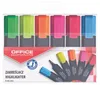 Zakreślacze fluorescencyjne 6 kolorów z klipsem Podgląd zdjęcia produktu 5
