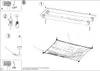 Diagrams showing the assembly and installation of a ceiling lamp. Produktbild-Vorschau