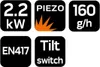 NEO TOOLS Plynový ohrievač, 2,2 kW - Prenosný plynový Náhľad obrázku produktu 5