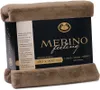 Gözze Merino Wendewohndecke taupe 150 x 200 cm Produktbild-Vorschau 4