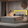INONEFT Boxspringbett 140x200cm mit Lattenrost und Produktbild-Vorschau 2