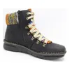 A single black boot with colorful accents and laces, shown against a white background. Anteprima dell’immagine prodotto