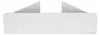 WENKO Eckablage LIZAN weiß BHT 30x8x13.50 cm weiß Produktbild-Vorschau 3