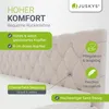 Juskys Polsterbett Nizza 180x200 cm mit Matratze - Produktbild-Vorschau 5