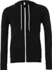 Canvas Uni Poly-Baumwolle Fleece Full-Zip Hoodie Produktbild-Vorschau 1