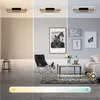 CCT LED Deckenleuchte, schwarz, mit Holz, LED/50W Produktbild-Vorschau 4