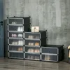 HOMCOM Modulárna skrinka na topánky, regál na topánky s 12 Náhľad obrázku produktu 2