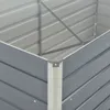 vidaXL Podwyższona grządka 160 x 80 x 77 cm Stal ocynkowana Podgląd zdjęcia produktu 13