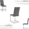 Chaises de Salle à Manger BETTINA Rembourrées Pieds en Voir les images du produit 3