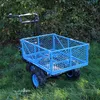 Elektrische Schubkarre mit flacher Gittermulde bis 230 kg Produktbild-Vorschau 3