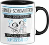 Singer-Songwriterin Und Prinzessin Tasse Geschenk Für Eine Produktbild-Vorschau 1