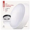 LED Deckenleuchte, rund, schw./w. 14W neutralweiss Produktbild-Vorschau
