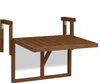 Tavolo da balcone pieghevole Relaxdays, tavolo da balcone Anteprima dell’immagine prodotto 11