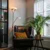 Bronzene Stehleuchte inkl  LED und Dimmer mit Leselampe Produktbild-Vorschau 9