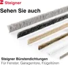 STEIGNER Bürstendichtung Schiebetür Kleiderschrank 4,8x4mm Produktbild-Vorschau 7