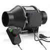 30W/100mm Rohrventilator mit EC-zmotor 360 m³/h Leiser Produktbild-Vorschau 1