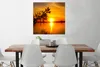MuchoWow® Poster Sonnenuntergang - Wasser - Pflanzen - Produktbild-Vorschau 2