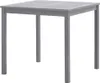vidaXL Zahradní stůl šedý 80x80x74 cm z masivního dřeva Náhled obrázku produktu 1