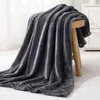 Flanell Kuscheldecke 150x200cm Dunkelgrau Produktbild-Vorschau 4
