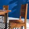 home24 Esszimmerstuhl - 2er-Set - Akazie Massiv Produktbild-Vorschau 5