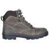 A single brown work boot is shown against a white background. Produktbild-Vorschau